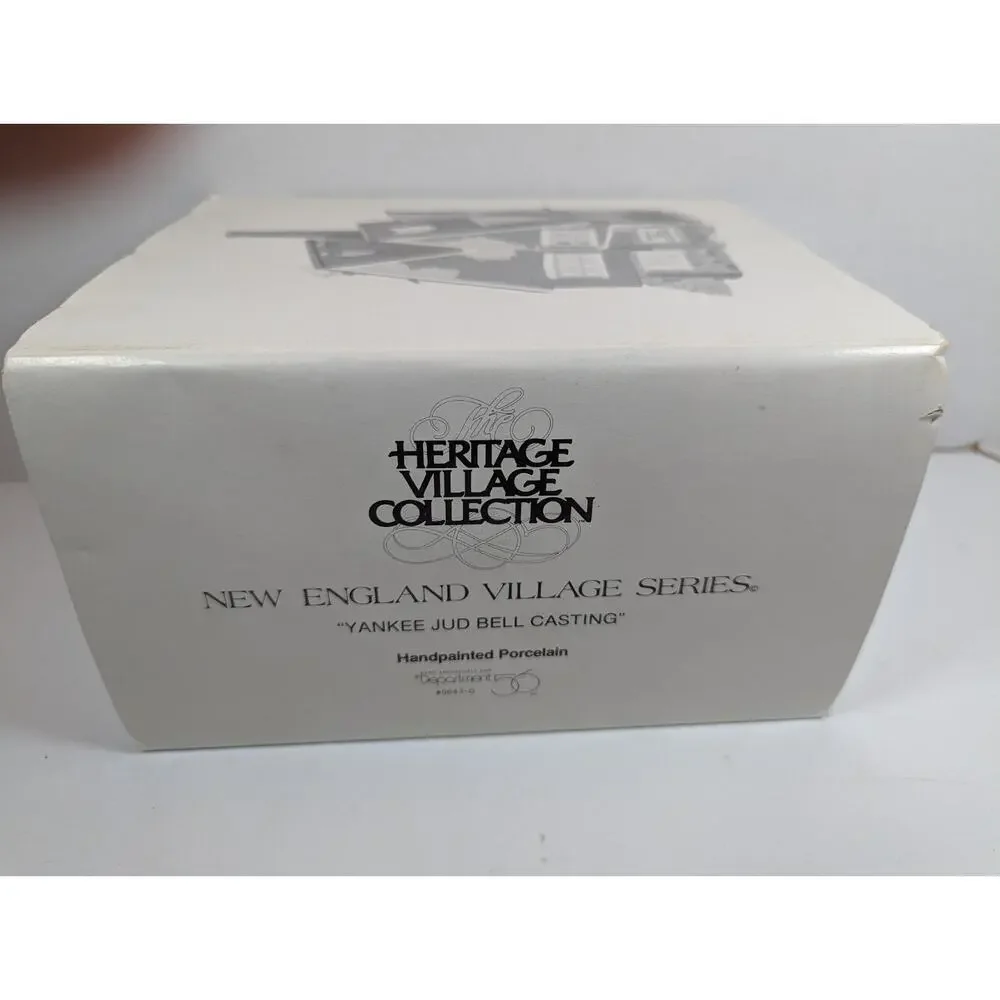 Dept 56 Heritage Village New England Yankee Jud Bell Casting Vintage